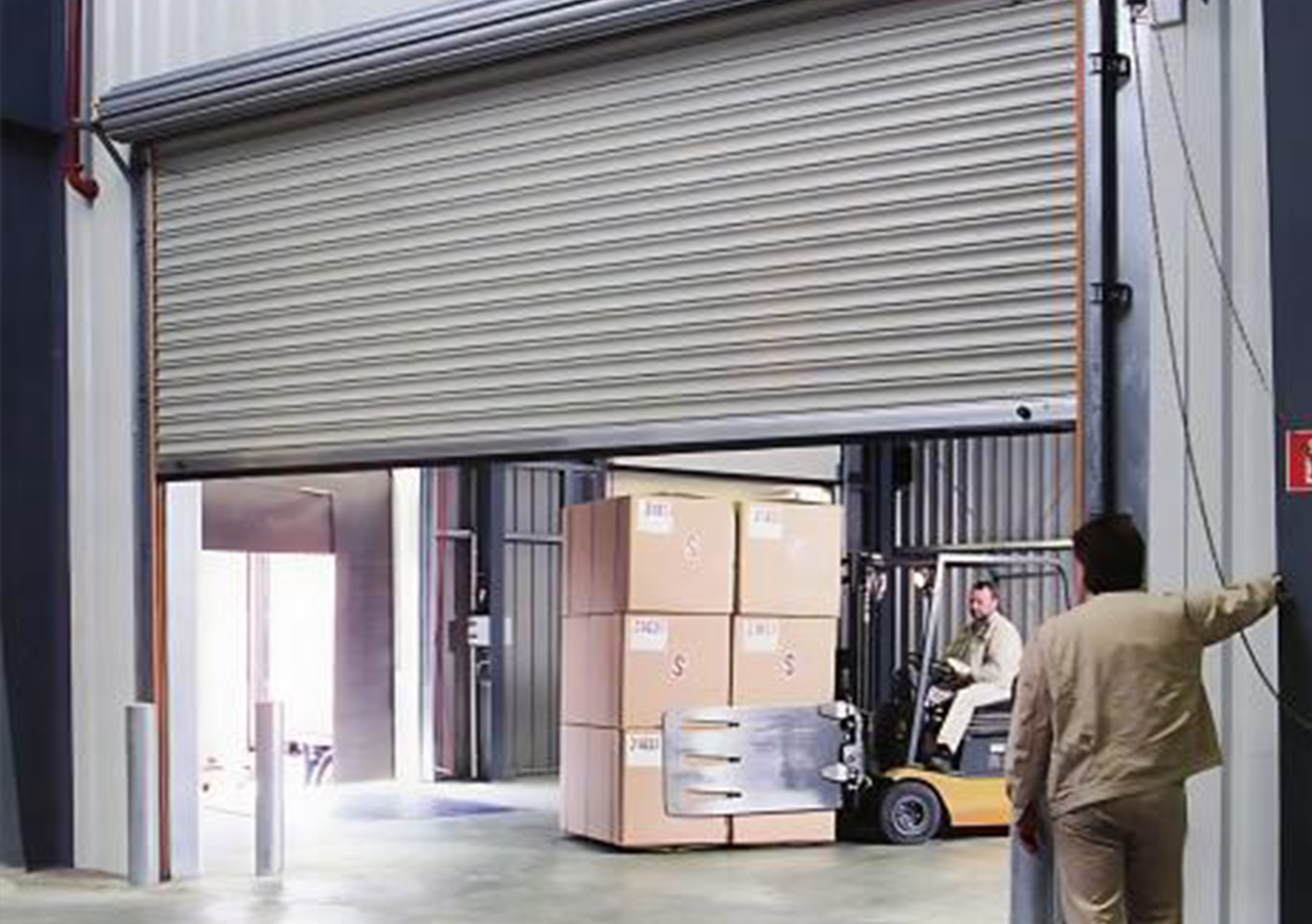 Thermal Coil Doors with Thermal Insulation (U=5,2)